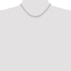 Sterling Silver Paperclip Chain Necklace 4.5mm