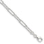 Sterling Silver Paperclip Chain Necklace 4.5mm