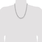 Sterling Silver Polished 6.5mm Paperclip Chain