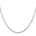 Sterling Silver Box Chain Necklace 1.65mm