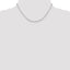 Sterling Silver 1.65mm Elongated Box Chain