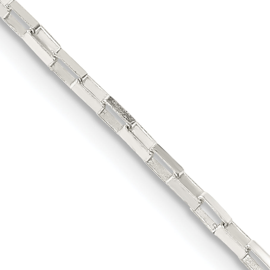 Sterling Silver Box Chain Necklace 1.65mm Main image