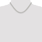 Sterling Silver Curb Chain Necklace 5.75mm