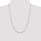 Sterling Silver 2.25mm Fancy Navette Link Chain