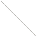 Sterling Silver 2.25mm Fancy Navette Link Chain