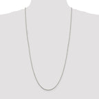 Sterling Silver 1.75mm Twisted Box Chain
