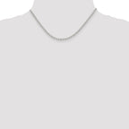 Sterling Silver Curb Chain Necklace 3mm