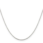 Sterling Silver .6mm Mirror Box Chain
