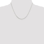 Sterling Silver Box Chain Necklace 0.7mm