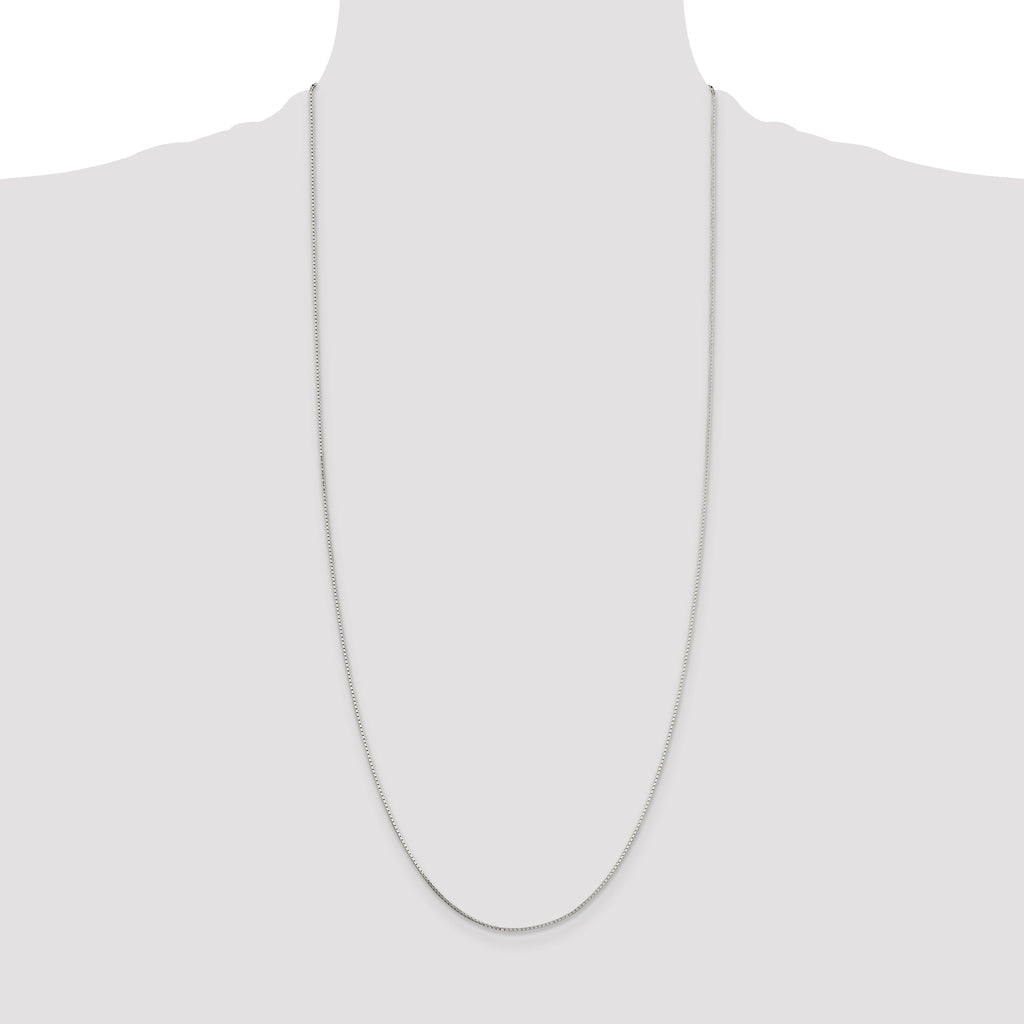 Sterling Silver .7mm Mirror Box Chain