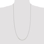 Sterling Silver .7mm Mirror Box Chain