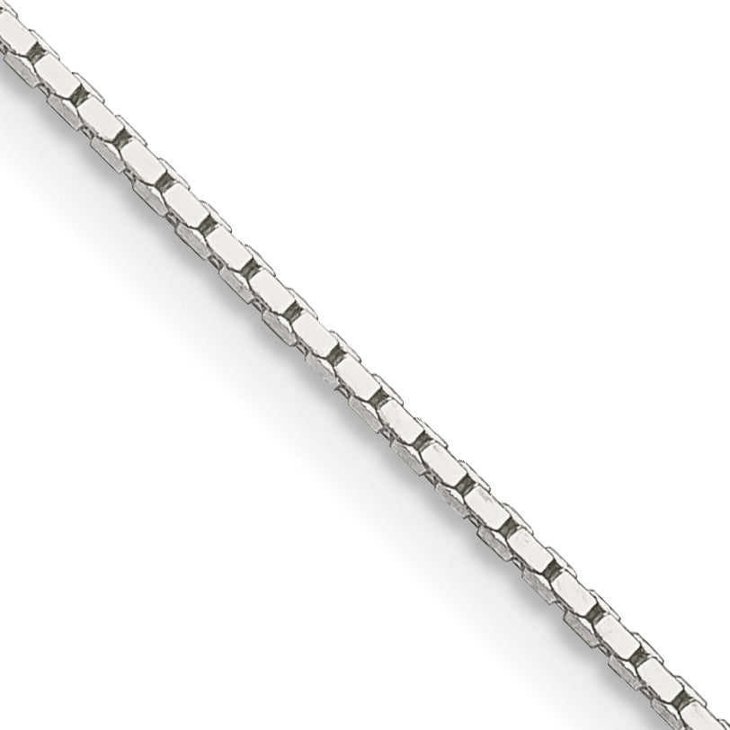 Sterling Silver .7mm Mirror Box Chain Main image