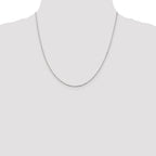 Sterling Silver 1mm Twisted Serpentine Chain