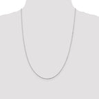 Sterling Silver 1mm Twisted Serpentine Chain