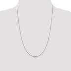 Sterling Silver Cable Chain Necklace 1.4mm