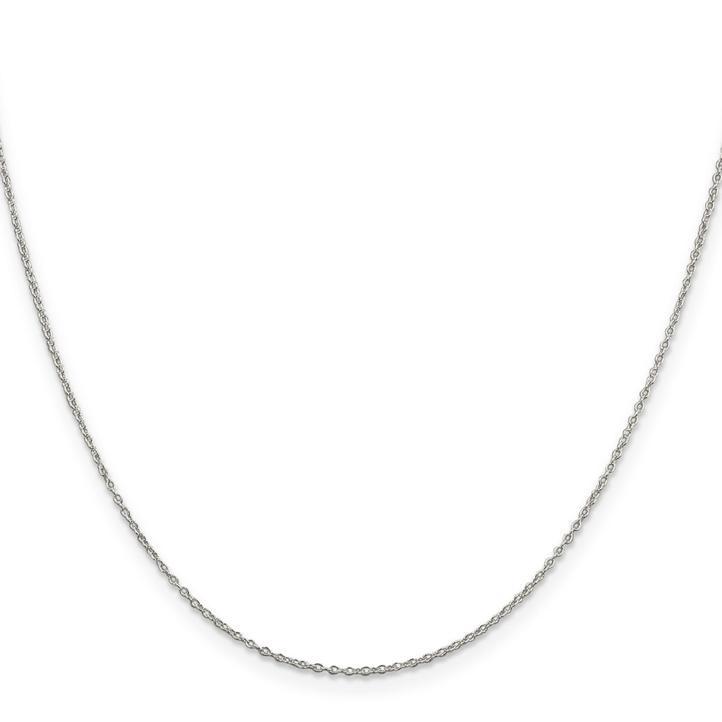 Sterling Silver 1.10mm Forzantine Cable Chain