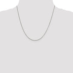 Sterling Silver 1.10mm Forzantine Cable Chain