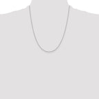 Sterling Silver 1.10mm Forzantine Cable Chain