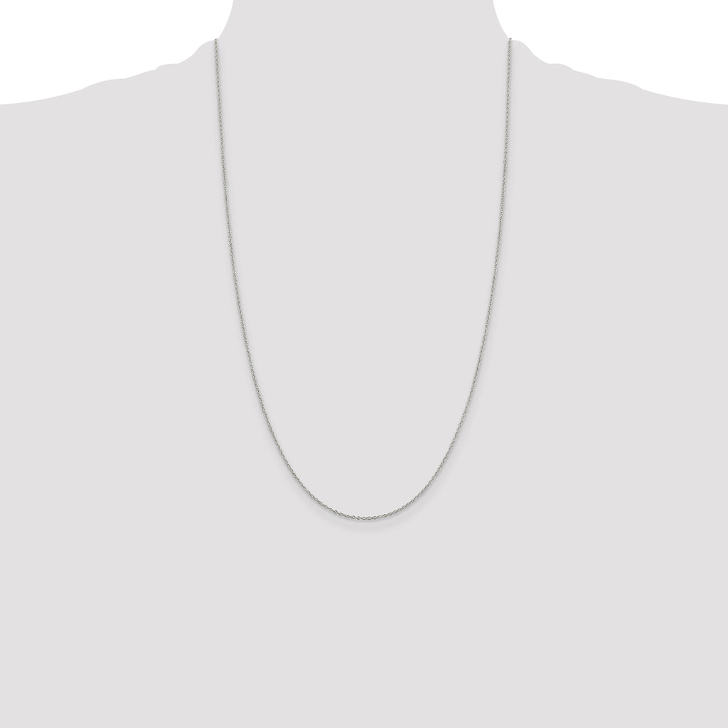 Sterling Silver 1.10mm Forzantine Cable Chain