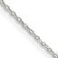 Sterling Silver Forzantine Chain Necklace 1.1mm