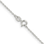 Sterling Silver Forzantine Chain Necklace 1.3mm