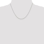 Sterling Silver Forzantine Chain Necklace 1.3mm