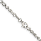 Sterling Silver Curb Chain Necklace 4.5mm