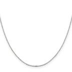Sterling Silver Cable Chain Necklace 1.15mm