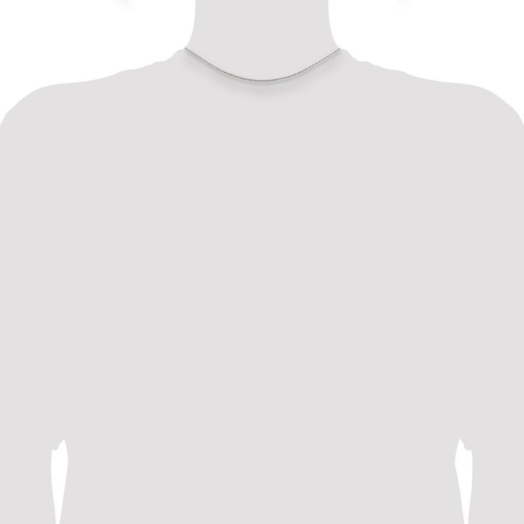 Sterling Silver 1.25mm Loose Rope Chain