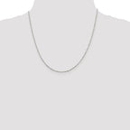 Sterling Silver 1.2mm Twisted Serpentine Chain