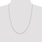 Sterling Silver 1.2mm Twisted Serpentine Chain