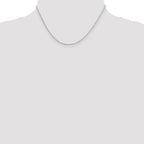 Sterling Silver 1.4mm Diamond-cut Rolo Chain