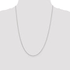 Sterling Silver 1.4mm Diamond-cut Rolo Chain