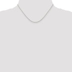 Sterling Silver Cable Chain Necklace 0.5mm