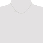 Sterling Silver 1mm Flat Link Cable Chain