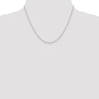 Sterling Silver Cable Chain Necklace 1.5mm