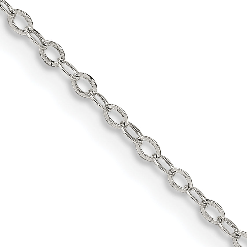Sterling Silver Cable Chain Necklace 1.5mm Main image