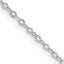 Sterling Silver Cable Chain Necklace 1.5mm