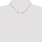 Sterling Silver Cable Chain Necklace 2.5mm