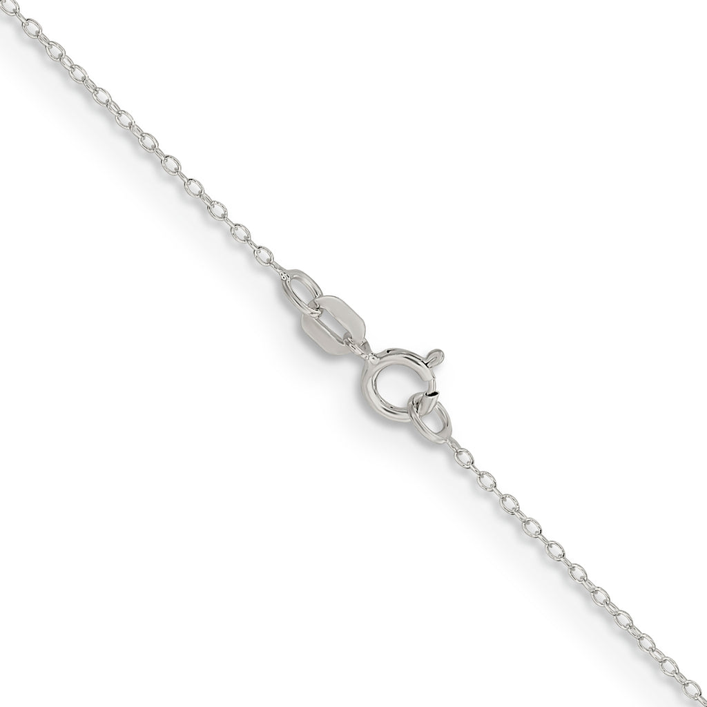 Sterling Silver Forzantine Chain Necklace 0.95mm