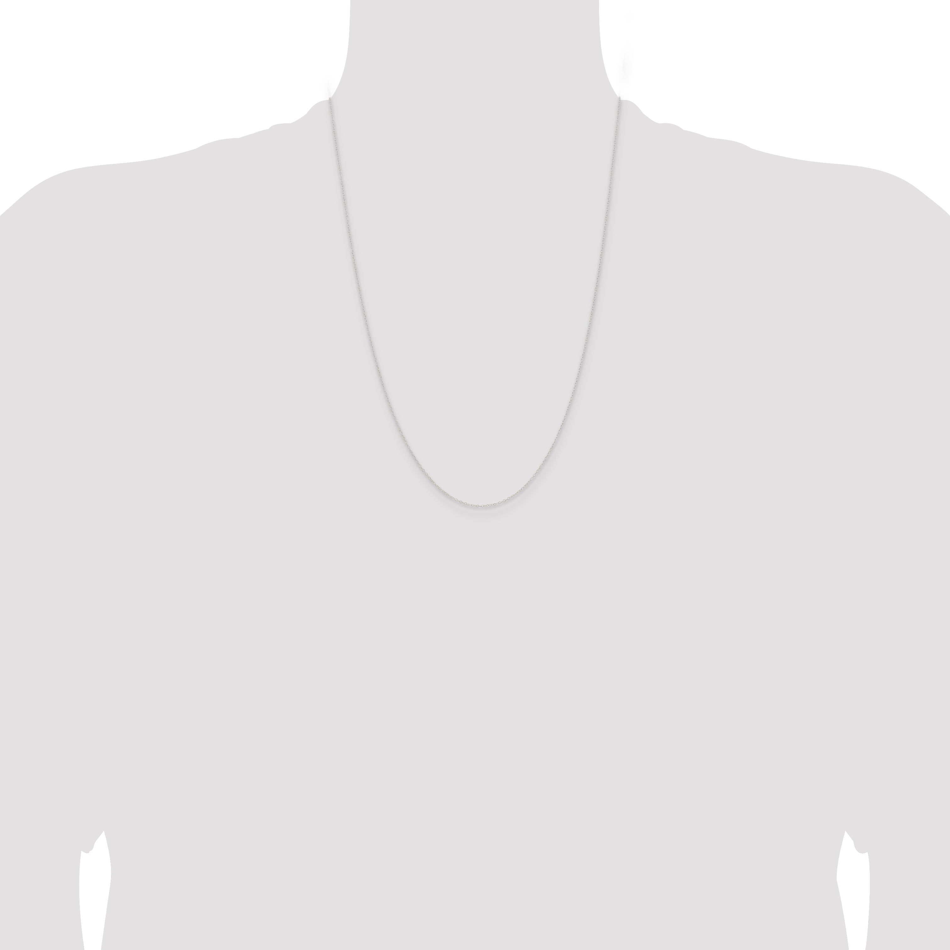 Sterling Silver .95mm Forzantine Cable Chain