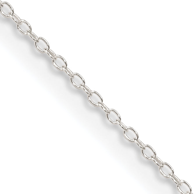 Sterling Silver Forzantine Chain Necklace 0.95mm Main image