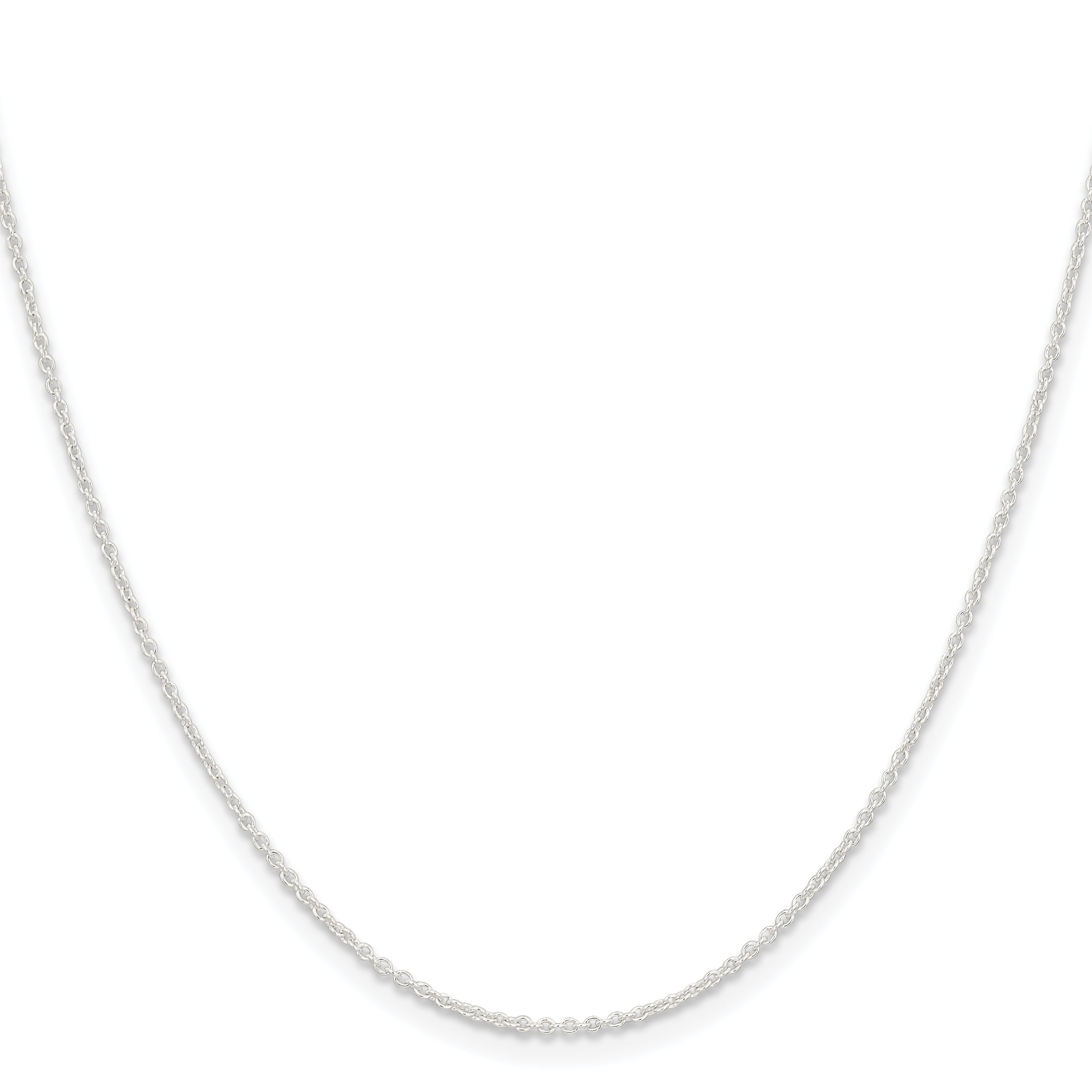 Sterling Silver 1.45mm Forzantine Cable Chain Main image