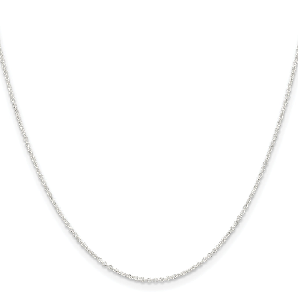 Sterling Silver 1.45mm Forzantine Cable Chain