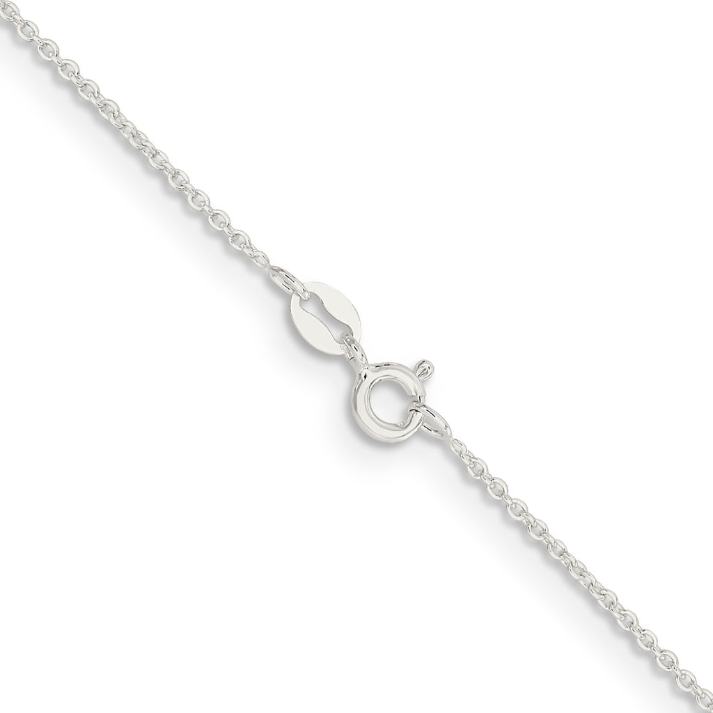 Sterling Silver 1.45mm Forzantine Cable Chain