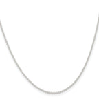 Sterling Silver Forzantine Chain Necklace 1.6mm