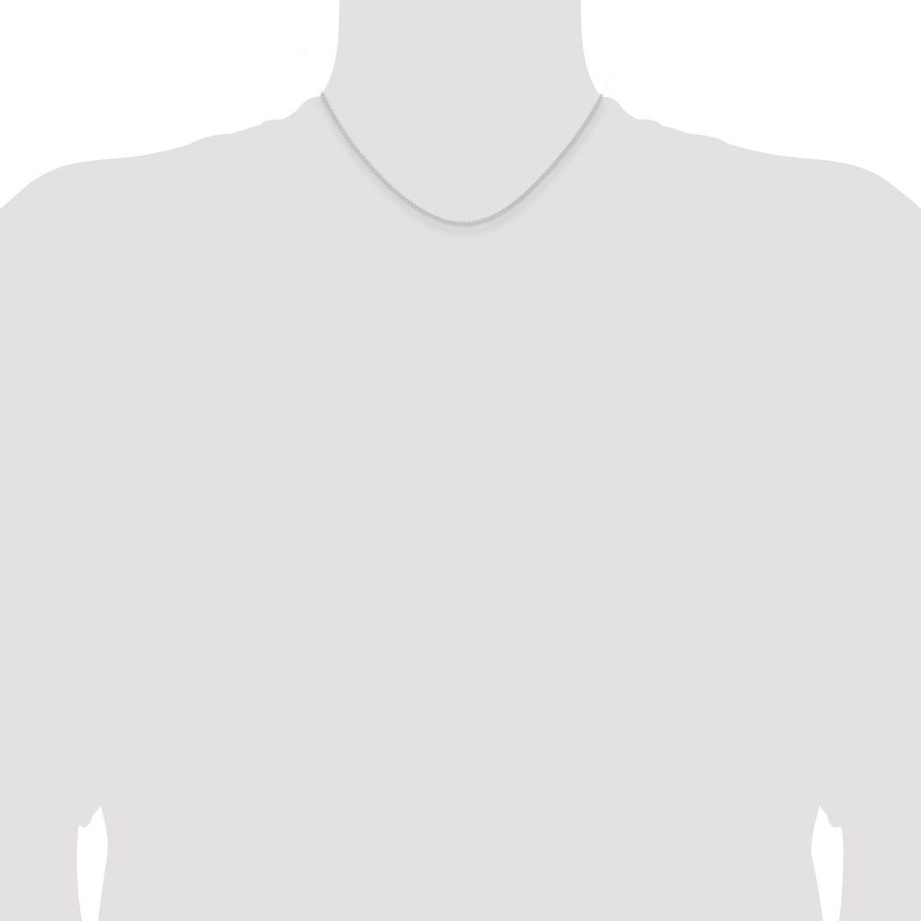 Sterling Silver Forzantine Chain Necklace 1.6mm