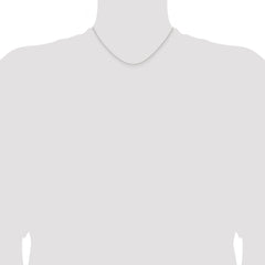 Sterling Silver 1.6mm Forzantine Cable Chain