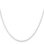 Sterling Silver Diamond-Cut Forzantine Chain Necklace 1.85mm