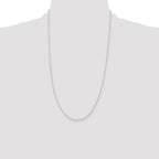 Sterling Silver 1.85mm Diamond-Cut Forzantine Cable Chain